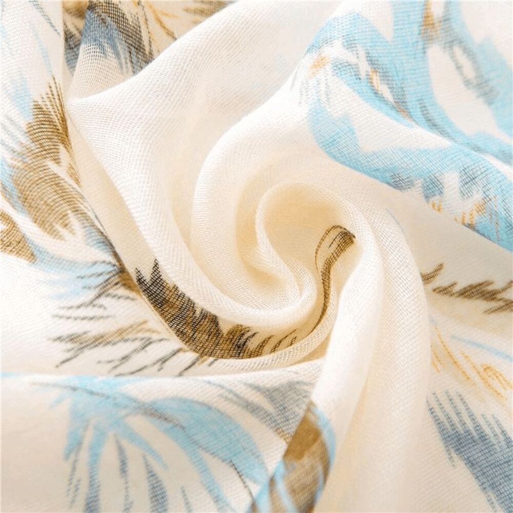 Ladies Feather Fashion Scarf - Picture 3 of 6